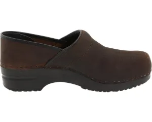 Clogs Professional Oil - Mens Sanita, brown