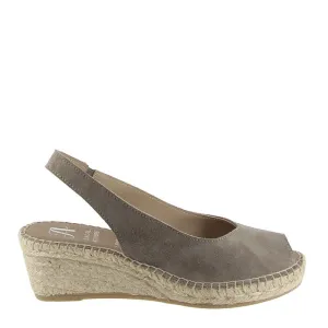 Juncal Aguirre 2236 Taupe Slingback Espadrille